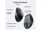 Миша UGREEN MU101 Bluetooth Black (90395) - изображение 4