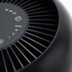 Очищувач повітря 20 м² evoair Yuvo, фільтр 3-в-1 True HEPA H13 + вугілля + УФ-C, 4 режими роботи, нічний режим, чорний - зображення 6