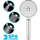 Фильтрующая душевая лейка DROP SPA3F-MULTI120F на 3 SPA потока с угольным фильтром - изображение 4