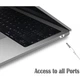 Серый чехол-накладка Hardshell для MacBook Pro 16.2" A2485 A2780 A2991 M1 M2 M3 Max серый матовый пластик Matte grey - изображение 3