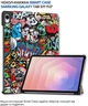 Чехол для планшета BeCover Smart Case для Samsung Galaxy Tab S11 (SM-X730/X736) 11.0" Graffiti (BC_714655) - изображение 4