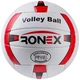 М'яч волейбольний Ronex Orignal Grippy червоний/білий (RXV-2R) (RXV-2R) - изображение 1