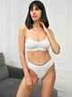 Трусики слипы женские хлопковые Uniconf TF79 XL Белые (5942542968187) - изображение 3