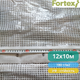 Пленка полиэтиленовая армированная Fortex 12х10 м, 120 м2, 180 г/м2, прозрачная - изображение 8