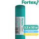 Сетка фасадная защитная, затеняющая Fortex 3,3x50 м, 165 м2, 60 г/м2, зеленая - изображение 8
