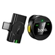 Мікрофон HOCO Type-C Charm wireless microphone L21 |2.4G, 10-15m, 5-6h| Black - зображення 2