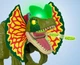 Динозавр Дилофозавр Imaginext Jurassic World Dilophosaurus Fierce Launchin - изображение 5