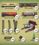 Большая детская железная дорога FENFA Railcar Series, локомотив и 6 вагонов, 996 см пути, свет, звук станция, деревья - изображение 3
