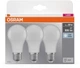 Набор светодиодных ламп Osram Classic A 8W 4000K 800LM E27 3 шт (4058075127531) - изображение 4