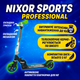 Самокат 2-х колесный Nixor Sports Professional 145 алюминиевая складная рама до 100 кг NA01057 - изображение 2