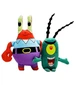 Набор мягких игрушек Мистер Крабс и Планктон Star Toys 32 и 35см 00693G - изображение 1