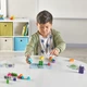 Learning Resources hand2mind MathLink Cubes Numberblocks Учимся считать от 1 до 10 Обучающий игровой обучающие кубики для счета, набор для изучения чисел и математики - изображение 2