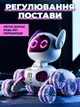 Робот собака интерактивная игрушка радиоуправляемый щенок песик детская игра для детей роботизированный музыкальный с дистанционным управлением пультом световыми звуковыми эффектами выполняет трюки аккумуляторный - изображение 11