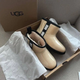 Женские угги Ugg classic clear mini высокие молочные зимнее 38 - изображение 5