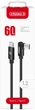 Кабель Intaleo SilkLink Arc 60W Type-C to Type-C 1.2 м Black (1283126623820) - изображение 2
