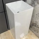 Умивальник (раковина) VBI ELLERA WHITE підлоговий - зображення 4