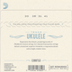 Струны для укулеле D'Addario EJ99TLG Tenor Low G Fluorocarbon - изображение 2