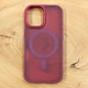 Чехол HOCO Smoke case Matte with MagSafe iPhone 17 Red - изображение 1
