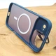 Чехол Baseus Smoke case Magsafe with Metal Stand для iPhone 17 Air Dark Blue - изображение 3