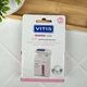 Зубна нитка VITIS вощена з фтором і м’ятою, розпушуюча (рожева), 50 м – картонна упаковка, професійний догляд за порожниною рота - зображення 1