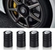 Набор защитных колпачков SUNROZ Caps на ниппель для Дэу Long Black Daewoo (4 шт) (A-67212) - изображение 2