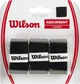 Обмотка для ракеток Wilson PRO SOFT OVERGRIP 3 PACK черная (3 штуки) WRZ4040 - изображение 1