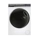 Стиральная машина Haier фронтальная, 9кг, 1400, A+++, 44см, дисплей, пара, инвертор, черный люк, прямой - изображение 1