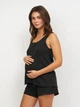 Топ для беременных и кормящих мам KOKO boutique Black HOME S/M чёрный - изображение 2