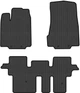 EVA коврики EVAtech в салон авто для QX60 Infiniti 2012-2021 1 поколения SUV EU Сота Черная Черный кант (II1926Z3LA6SBB) - изображение 1