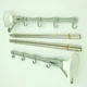 Сушилка для белья и одежды Garment Rack With Wheels, Раскладная Вертикальная на 3 яруса - изображение 5