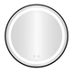 Настінне дзеркало ModernHome від Multistore кругле для ванної кімнати LED 60 см anti-fog із сенсорним вимикачем 3 кольори (VKM-ECO-2-60) - зображення 3