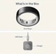 Умное кольцо Oura Ring 4 Black, фитнес трекер, размер 10 - изображение 5