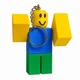 Брелок Нуб Roblox / Roblox Noob Keychain 3D Print - изображение 1