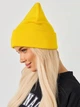 Шапка Лопата двухслойная one size унисекс Желтая - изображение 3