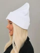 Шапка Лопата двухслойная one size унисекс Белая - изображение 3