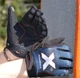 Рукавички для фітнесу MadMax MXG-102 X Gloves Black/Grey/White XXL - изображение 7
