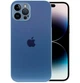 Чохол AG-Glass Matte iPhone 15 Pro (sierra blue) - изображение 4
