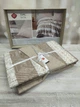 Фланелевое постельное белье Cotton Box Flanel Arrow Krem евро - изображение 3