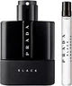 Zestaw męski Prada Luna Rossa Black Woda perfumowana 100 ml + Miniaturka Woda perfumowana 10 ml (3614274642049) - obraz 2