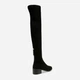 Muszkieterki damskie zamszowe Steve Madden Salvador Boot SM11002711-001 38 23.8 cm Czarne (8720857168822) (955555901867133) - Outlet - obraz 3
