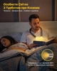 Ліхтар для читання книг в'язання гнучкий світильник ліхтар на шию для автомеханіка Hudyma Slim3 Чорно-сірий два гнучких led ліхтарика світлодіодне підсвічування лампи на акумуляторі з USB-C зарядкою - зображення 10