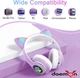 Беспроводные наушники Daemon Kids с кошачьими ушками Bluetooth - изображение 3