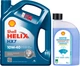 Моторна олива Shell Helix HX7 10W-40 4 л + Омивач скла Shell Winter Screenwash 1 л (ТОВ-У512748) - зображення 1