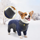 Флисовый комбинезон для собак Wan Talk Dog Clothes Cold Proof, Bluish Grey, XS - изображение 1