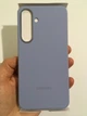 Чехол силиконовый противоударный Silicone Case для Samsung Galaxy S25 (6.2") Blue SM-S936 - изображение 2