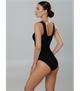 Корректирующее боди с трусиками слипами - Giulia - BODY SLIP SHAPEWEAR - S/M - Black - изображение 2
