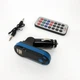 FM трансмітер CM i9, Bluetooth, 2 USB порти, 2100 мА, синій - зображення 2