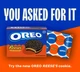 Печиво Oreo & Reese's Peanut Buttery Creme Chocolate Sandwich Cookies 350г - зображення 2