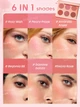 Палетка на 6 румян SHEGLAM Floral Flush Blush Palette - Cottage Core Garden - изображение 2