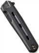 Ніж складаний Weknife Navo Flipper Knife Titanium Handle CPM-20CV Bronze & Black (WE22026-3) (763416248885) - зображення 4